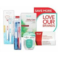 Rexall Brand Oral Health Products