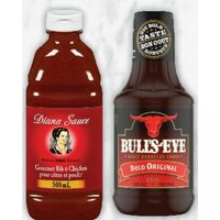 Diana or Bull's Eye BBQ Sauce