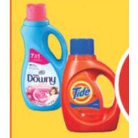 Tide Laundry Detergent, Downy Ultra Fabric Softener or Sheets