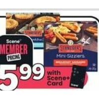 Schneiders Mini-Sizzlers, Sausage Rounds, Oktoberfest Sausage or Meat Pies