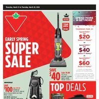 Canadian Tire - Weekly Deals - Early Spring Super Sale Flyer