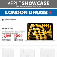London Drugs - Apple Showcase Event Flyer