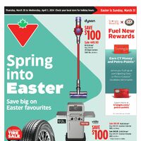 Canadian Tire - Weekly Deals - Spring Into Easter (Winnipeg Area, Saskatoon, Thunder Bay, Calgary Area, Edmonton Area) Flyer