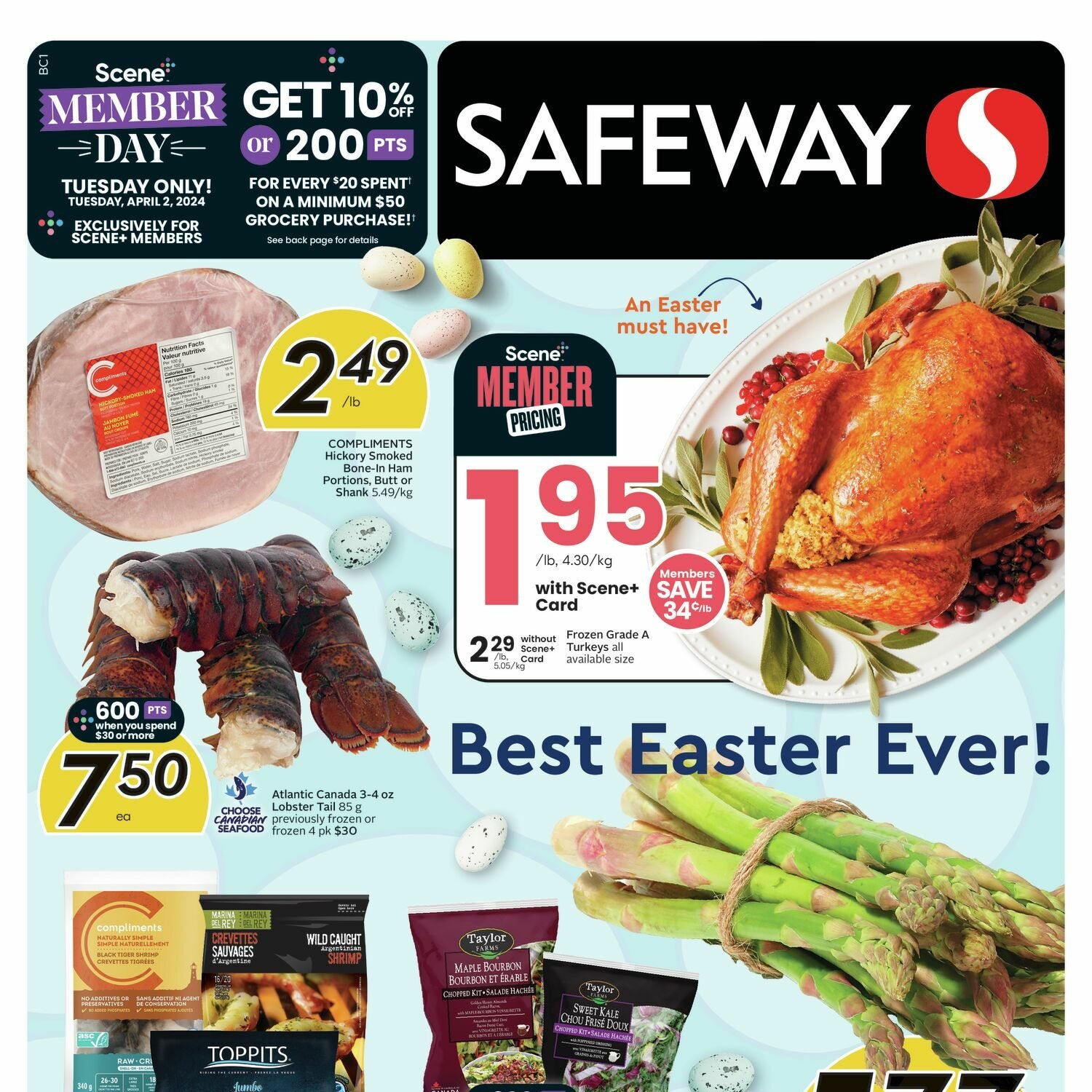 Safeway Weekly Flyer - Weekly Savings - Best Easter Ever (Castlegar ...