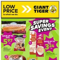 Giant Tiger - Weekly Savings - Super Savings Event (NB, NS & PE) Flyer