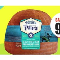 Piller's Black Forest Style or Maple Fully Cooked Smoked Ham