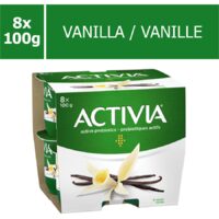 Danone Oikos or Activia Yogurt
