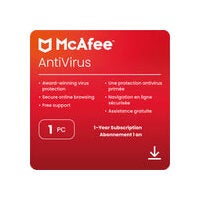 McAfee AntiVirus Internet Security Software for 1 Windows PC - 1-Year Subscription (Download)