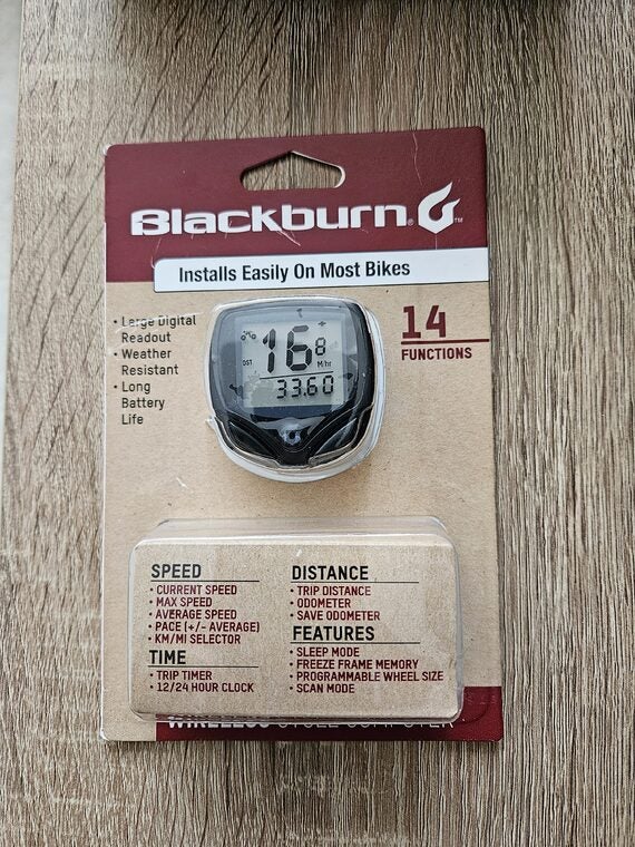 [Dollarama] Blackburn Wireless Cycle Computer, 5 Forums