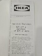 [ikea] $25 off $75 purchase in-store coupon