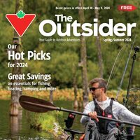 Canadian Tire - The Outsider - Your Guide To Outdoor Adventures Flyer