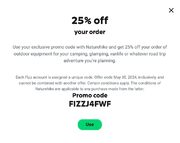 Naturehike Canada X Fizz - 25% Discount