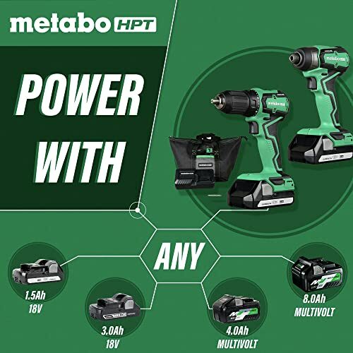 [Amazon.ca] Metabo HPT Cordless 18V Drill and Impact Driver Combo Kit