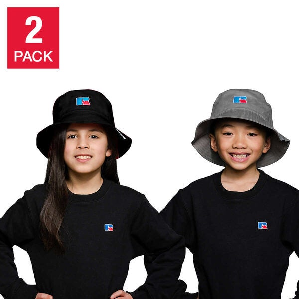 [Costco] Russell Athletics Youth Bucket Hat, 2-pack $14.97 ...