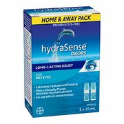 HydraSense Eye Drops Twin Pack (2 x 10 mL) - $16.00