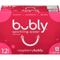 Bubly Sparkling Water or Montellier