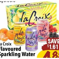 La Croix Flavoured Sparkling Water