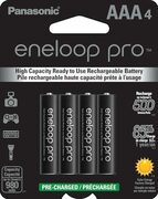 Panasonic Eneloop Pro AAA 4 [$20]