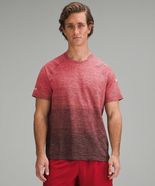 (Lululemon) Lululemon Team Olympic Metal Vent Short Sleeve  (50%) off