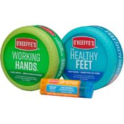 O'KEEFFE'S Working Hands, Feet Repair & Lip Repair Cream - 3 Pieces - half off for $14.97 (was $30.99)