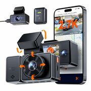 Vantrue E3 triple channel dashcam - $200