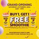 Niagara Falls - Oct 5. BOGO Booster Juice. 6863 Lundy's Lane