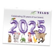 TELUS 2025 Calendar (free for subscribers)