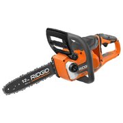 RIDGID 18V Brushless Cordless Battery 12-inch Chainsaw (Tool Only) $168