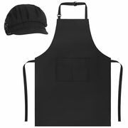 Kitchen Apron and Chef Hat Set for $5 (with coupon)