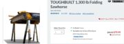 (YMMV) Home Depot Toughbuilt Sawhorse C700 @ $71.99ea (Price Beat by Princess Auto)