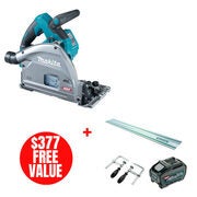 Makita 40V MAX XGT track saw with bonus rail, clamp and battery ($549.00 - $90) + tax