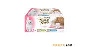 Cat lovers: Fancy Feast Wet Kitten Food Variety Pack 2 Flavours - 85 g (12 Pack) - $8.58 (20% off)