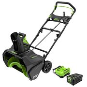 Greenworks PRO 20-Inch 80V Cordless Snow Thrower, 2.0 AH Battery - $305 (45% off)