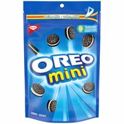 OREO Mini Original Chocolate or Golden Sandwich Cookies, 200g for $2.00, $1.90 with S&S (minimum 2)