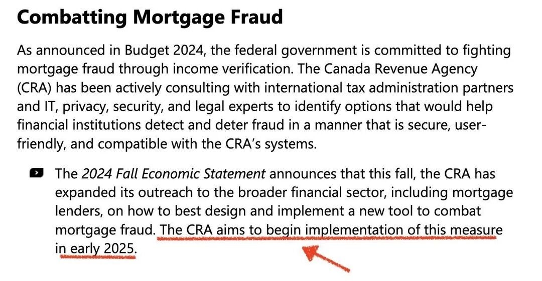 CRA income verification finally coming in early 2025 (from today’s mini ...