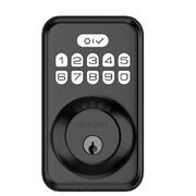 Defiant Single Cylinder Square Electronic Keypad Deadbolt Matte Black $38.87 / each