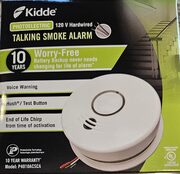 Kidde Smoke Alarm (50% in-store) - Photoelectric, Hardwired, Lifetime Backup Battery - $29.98 [YMMV]