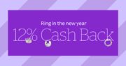 12% Cashback includes (Dyson, Shark Clean, Ninja Kitchen)