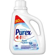 Purex Free and Clear Liquid Detergent, 2.03 Liters ($4.49, 49% off)