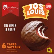 Vachon The Super Jos Louis $3.70 [Contains 6 80g Individually Wrapped Cakes]