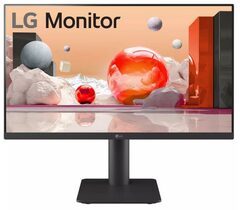 LG 25" FHD 1920x1080 IPS 100Hz 5ms Height Adjustable 2x HDMI 1x Headphone Office Monitor, 25MS550-B $110