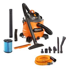 RIDGID 53L (14 Gallon) 6.0 Peak HP NXT Wet Dry Shop Vacuum , and Auto Detailing Kit $188.00 online only
