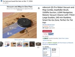 Roborock Q5 Pro - $224.99 - ATL ??