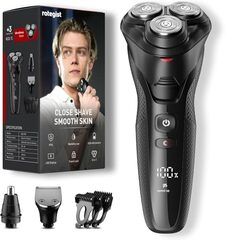 rategist Cordless Electric Razor for Men: 3-in-1 Shaver for Beard/Nose/Sideburns Travel Kit 75% off with coupon