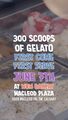Calgary free Gelato scoop 1st 300 June 7