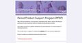 Free 3 Month Menstrual Supplies for those in Need