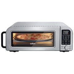 $149.99 Salton Pizzadesso Hot Air Fryer Pizza Oven - 18L - Stainless Steel
