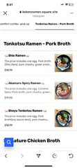 Kokoro Ramen in BC on Victoria drive have $12.50 Tonkotsu ramen regular price $18.99