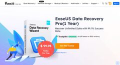 (Windows) EaseUS Data Recovery Pro 1 year license (RRP US$99.95) - Free (license key giveaway)