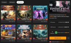 Fantasy & Sci-Fi Music Creators items: 5 for $0 (RRP $169.50) | 18 for $10.95 (RRP $618) | 50 for $20.55 (RRP $1,722)